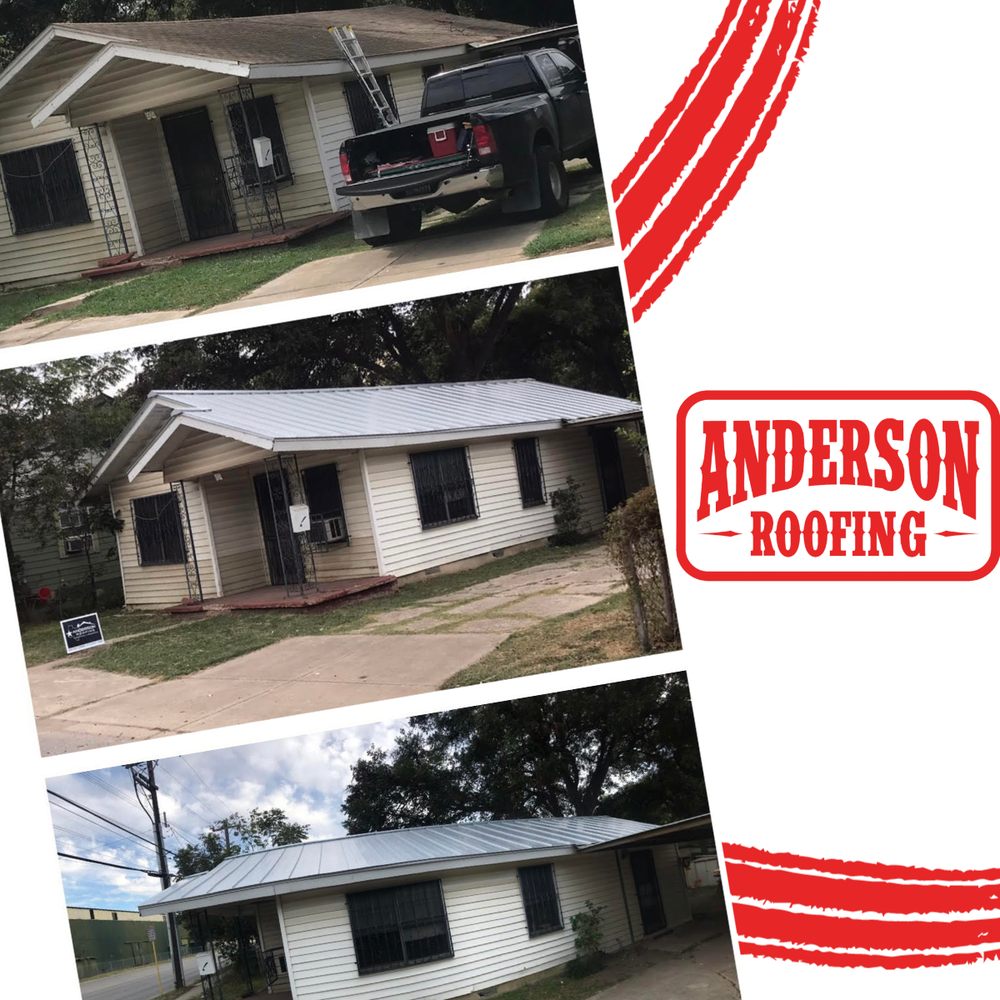 Slide of Anderson Roofing - San Antonio