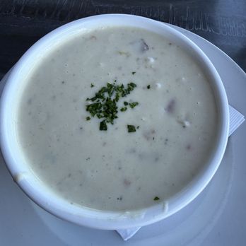 The Fish Hopper - Clam chowder. Icky thick and too salty. - Seafood Near Me - Monterey, California The Fish Hopper - Clam chowder. Icky thick and too salty. - Seafood Near Me - Monterey, California
