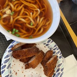 Hawaiian Drive Inn - S8. Japanese udon noodle soup with Katsu