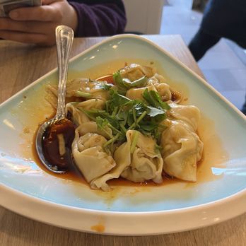 Mini Potstickers - Spicy wonton Sichuan Hot and Spicy Dumpling - Chinese Near Me - San Francisco, California Mini Potstickers - Spicy wonton Sichuan Hot and Spicy Dumpling - Chinese Near Me - San Francisco, California