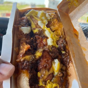 Buc-ee's - Chili cheese dog with Fritos mayonnaise mustard - Gas Stations Near Me - Madisonville, Texas Buc-ee's - Chili cheese dog with Fritos mayonnaise mustard - Gas Stations Near Me - Madisonville, Texas