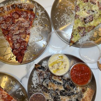 Miami Slice - four different types of pizza - Pizza Near Me - Las Vegas, Nevada Miami Slice - four different types of pizza - Pizza Near Me - Las Vegas, Nevada