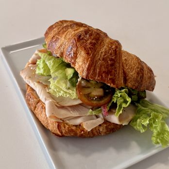 Electric Life Juice Bar - Croissant Turkey Sandwich - Juice Bars & Smoothies Near Me - Riverside, California Electric Life Juice Bar - Croissant Turkey Sandwich - Juice Bars & Smoothies Near Me - Riverside, California
