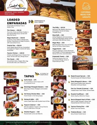 Loaded Empanadas by null