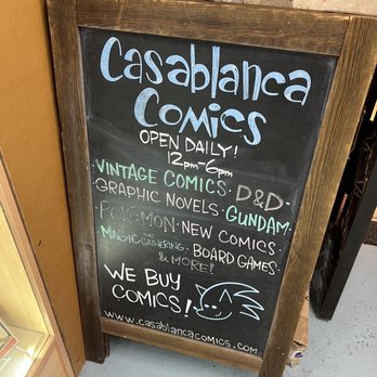 Casablanca Comics - Comic Books Near Me - Portland, Maine Casablanca Comics - Comic Books Near Me - Portland, Maine