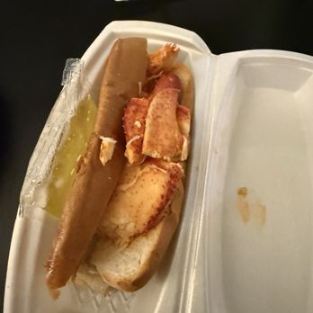 Angie's Prime Grill - This is the $15 lobster roll..... left much to be desired - Salad Near Me - Mesa, Arizona