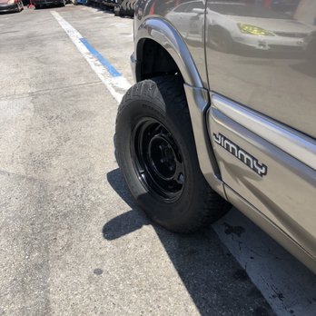 EZ Tire Stop - Wheels extremely cambered out after alignment at EZ tire - Tires Near Me - Alhambra, California EZ Tire Stop - Wheels extremely cambered out after alignment at EZ tire - Tires Near Me - Alhambra, California