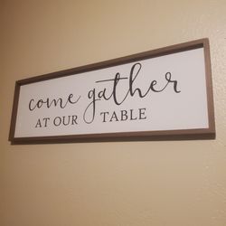 Sisters in Serenity Sober Living - This is above our dinner table! I love it!