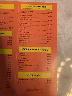 Menu photo 8 Caribbean Palm Scottsdale Scottsdale, AZ