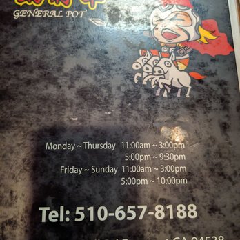 General Pot - Chinese Near Me - Fremont, California