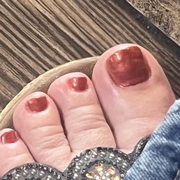 Worst pedicure ever. Worst pedicure ever.