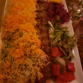 Alhambra Palace - Beef & Lamb Kefta Kabob - Middle Eastern Near Me - Chicago, Illinois
