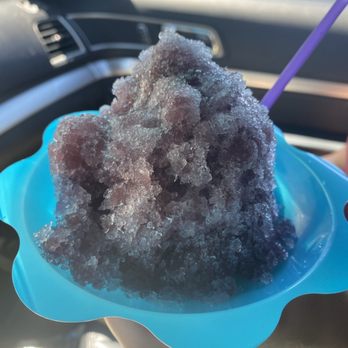TeaLite Drinks & Snow - Not snow, just a regular snow cone. - Bubble Tea Near Me - Morgan Hill, California