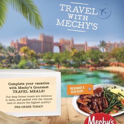 Mechy's Gourmet - Complete your vacation with Mechy's Glatt Kosher travel meals!