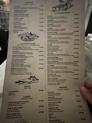 Menu photo 1 La Vecchia Signora Copenhagen, 84 Menu photo 1 La Vecchia Signora Copenhagen, 84