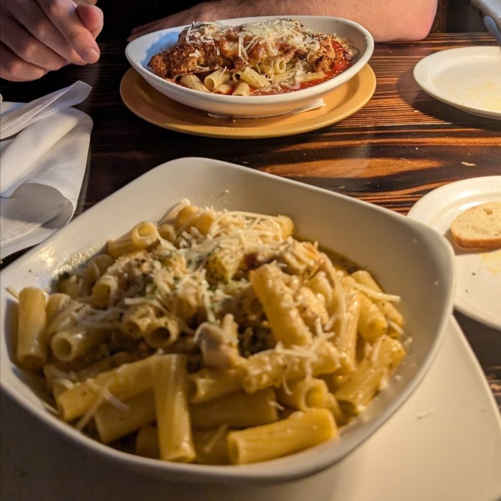 I know it was you chicken alfredo and chicken parm I know it was you chicken alfredo and chicken parm