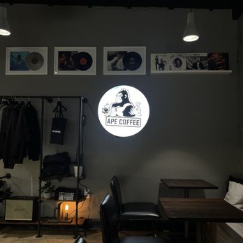 Ape Coffee - Inside Decor! - Coffee & Tea Near Me - Orange, California Ape Coffee - Inside Decor! - Coffee & Tea Near Me - Orange, California