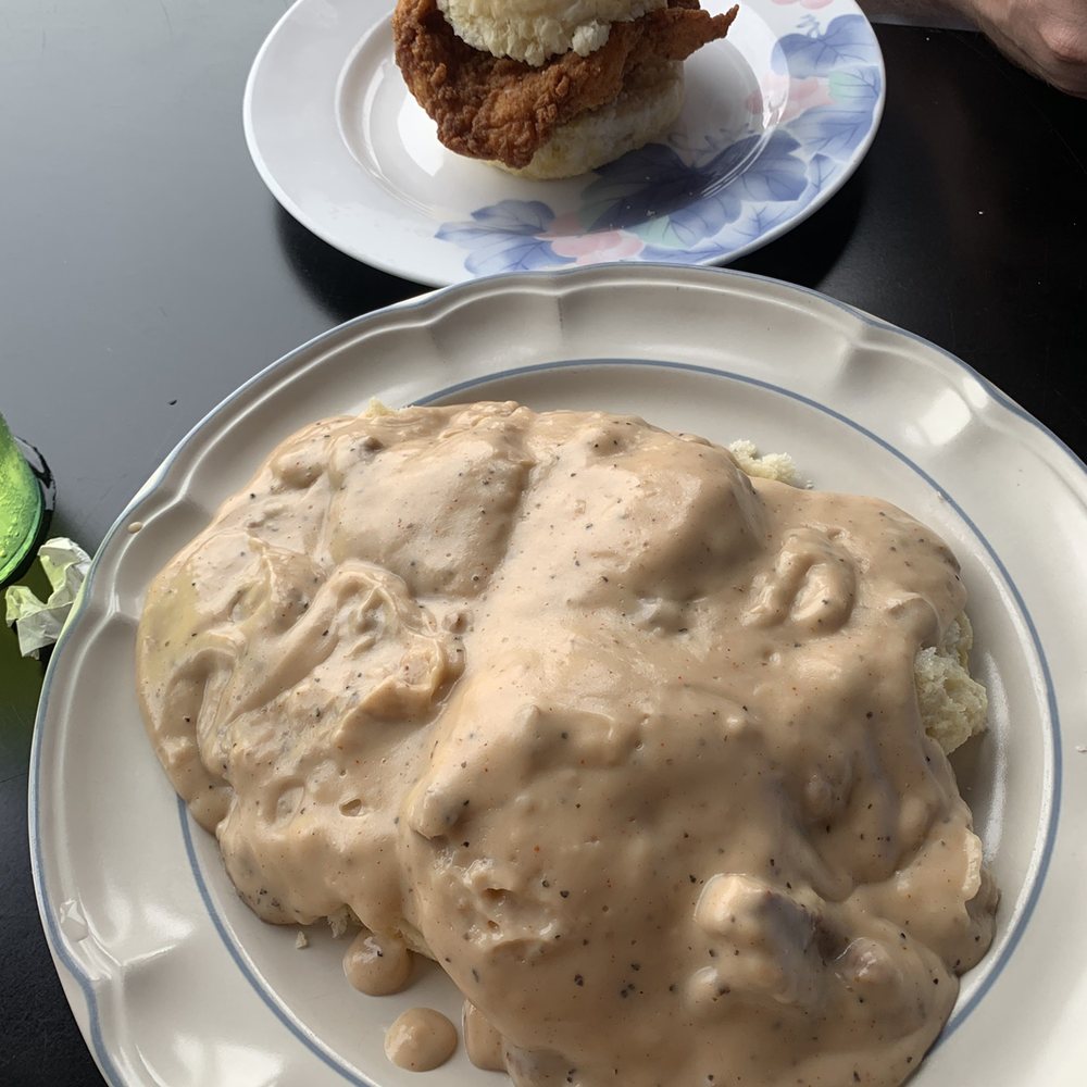 Millstone Biscuit - Chicken biscuit and biscuit with sausage gravy - Breakfast & Brunch Near Me - Murrells Inlet, South Carolina Millstone Biscuit - Chicken biscuit and biscuit with sausage gravy - Breakfast & Brunch Near Me - Murrells Inlet, South Carolina