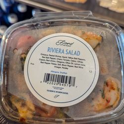 Fjord Fish Market - Riviera salad - ingredients on next page