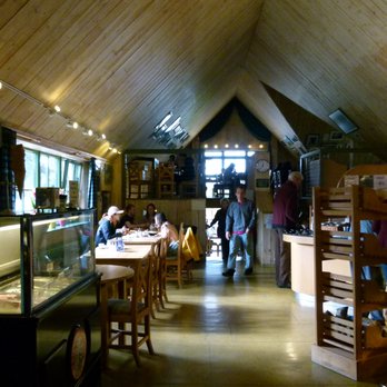 Eilean Donan Castle - Inside the cafeteria space, very bright and airy - Castles Near Me - Kyle, HLD