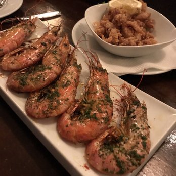 Tosca - Garlic and cilantro prawns = 10 - Spanish Near Me - Barcelona, B Tosca - Garlic and cilantro prawns = 10 - Spanish Near Me - Barcelona, B