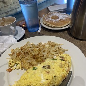 Mr. Stacks Cicero - Veggie Omlt Hashbrowns - Breakfast & Brunch Near Me - Chicago, Illinois
