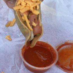Ground beef taco Ground beef taco