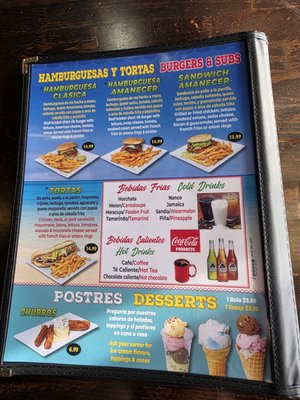 Menu photo 1 Super Amanecer Roanoke Roanoke, VA