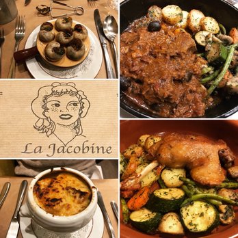 La Jacobine - Get everything in the pic. (Beef stew, duck leg, escargot, and French Onion Soup. No regret. :P - Tea Rooms Near Me - Paris, 75