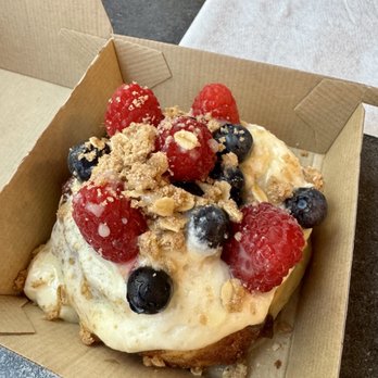 Cinnaholic - Lemon Tart Roll - Bakeries Near Me - Ann Arbor, Michigan