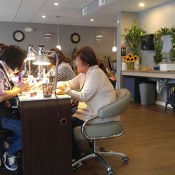 Strawberry Nails & Spa - A lot of stations for manicures and pedicures