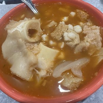 Taqueria Los Compadres - Menudo prior to toppings - Tacos Near Me - Elk Grove, California Taqueria Los Compadres - Menudo prior to toppings - Tacos Near Me - Elk Grove, California