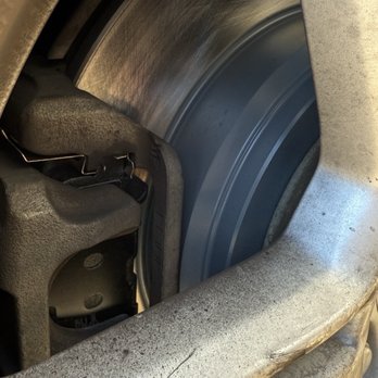 Advanced Auto Works - New rear brake pad & rotor.  7/2025 - Auto Repair Near Me - Livermore, California