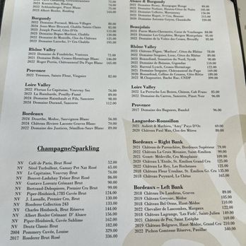 Bistro Vendôme - Menu - French Near Me - Denver, Colorado