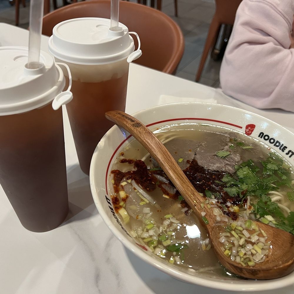 Noodle St - Iced teas and Spicy Beef Noodle - Noodles Near Me - Fullerton, California Noodle St - Iced teas and Spicy Beef Noodle - Noodles Near Me - Fullerton, California