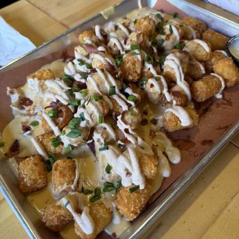 Nickel's Pit BBQ - Corning - Loaded tots, perfect amount of spice and flavor! - Barbeque Near Me - Corning, New York Nickel's Pit BBQ - Corning - Loaded tots, perfect amount of spice and flavor! - Barbeque Near Me - Corning, New York