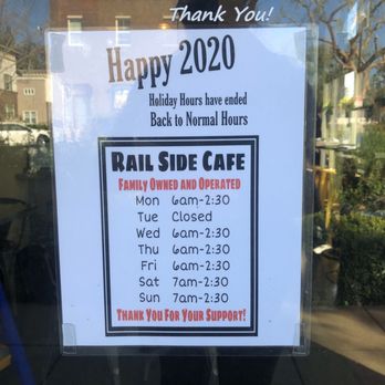 Rail Side Cafe - Coffee & Tea Near Me - San Dimas, California
