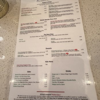 Zareen’s - Menu June 2026 - Pakistani Near Me - Sunnyvale, California Zareen’s - Menu June 2026 - Pakistani Near Me - Sunnyvale, California