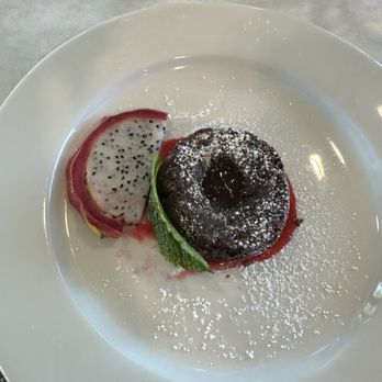 LBCC Bistro - Asian Spiced Lava Cake - Cooking Schools Near Me - Long Beach, California