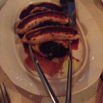 Cure - Boudin Blanc sausages - $16 - New American Near Me - Rochester, New York Cure - Boudin Blanc sausages - $16 - New American Near Me - Rochester, New York