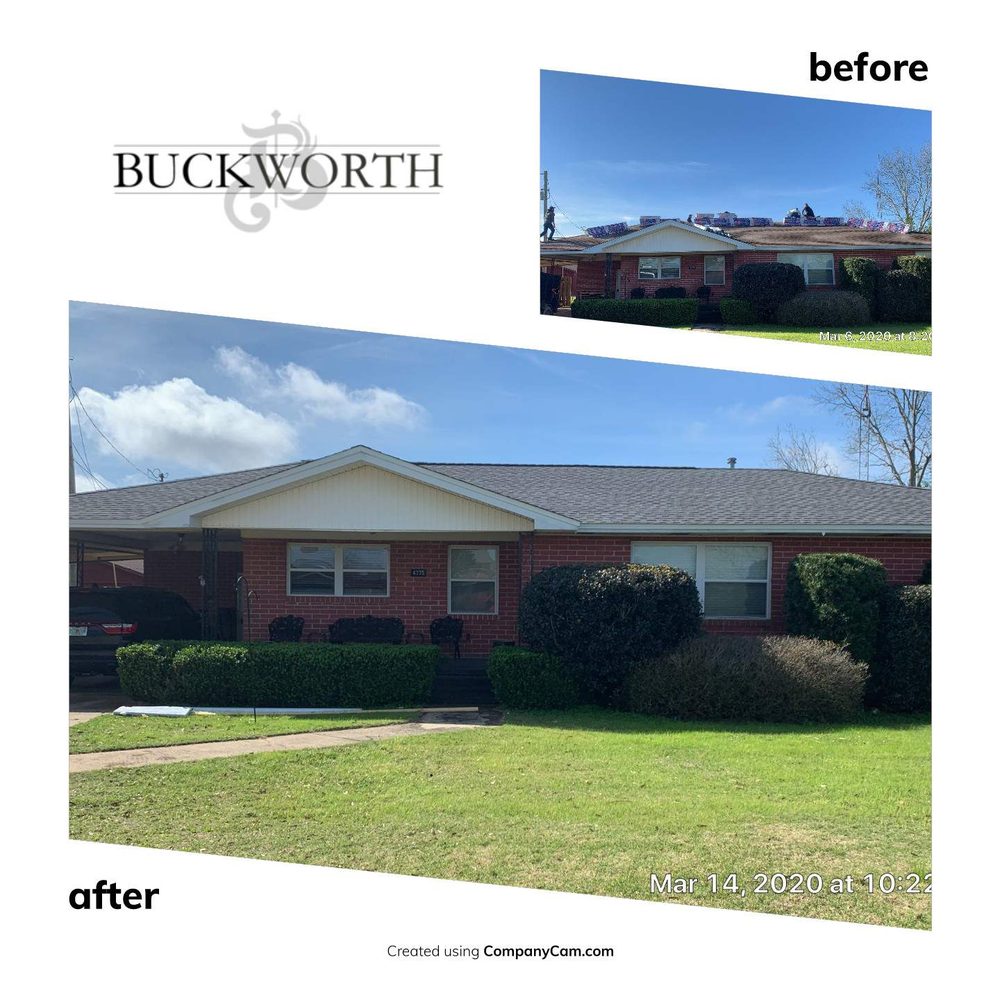 Slide of Buckworth Roofing