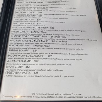 The Seaside Restaurant and Aqua Farm - Page 3 Menu - Seafood Near Me - Hilo, Hawaii The Seaside Restaurant and Aqua Farm - Page 3 Menu - Seafood Near Me - Hilo, Hawaii