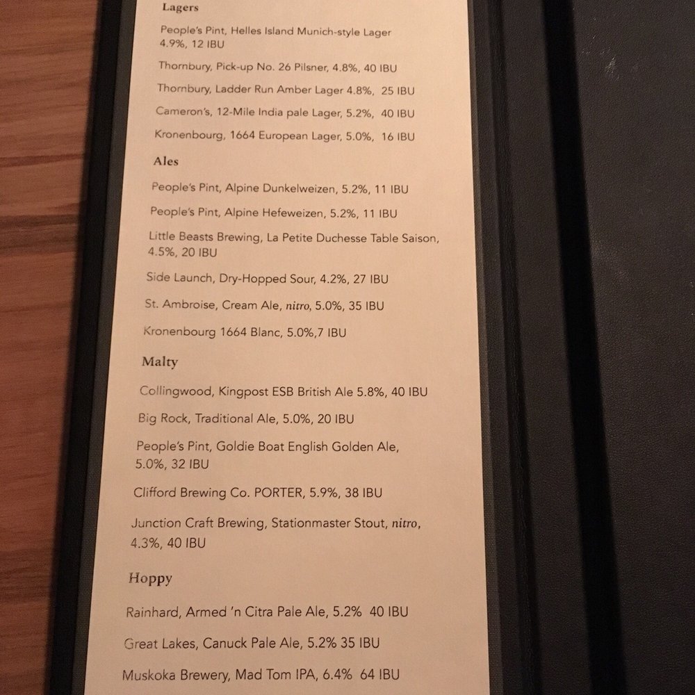 The Alpine - Menu - Canadian (New) Near Me - Toronto, Ontario The Alpine - Menu - Canadian (New) Near Me - Toronto, Ontario
