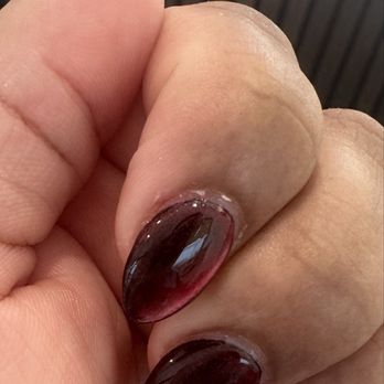 Nieon Nails - This is right after they covered my nails in cuticle oil. You can see how torn up my cuticles and skin are. - Nail Salons Near Me - Merrifield, Virginia Nieon Nails - This is right after they covered my nails in cuticle oil. You can see how torn up my cuticles and skin are. - Nail Salons Near Me - Merrifield, Virginia