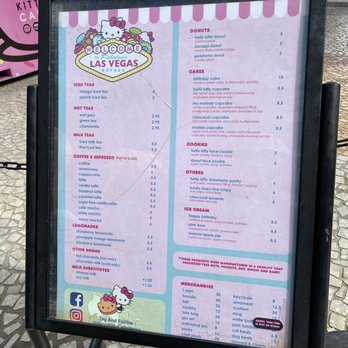 Hello Kitty Cafe - Menu March 2022 - Desserts Near Me - Las Vegas, Nevada Hello Kitty Cafe - Menu March 2022 - Desserts Near Me - Las Vegas, Nevada