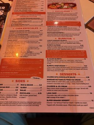 Menu photo 1 Margaritas Mexican Restaurant Salem, NH Menu photo 1 Margaritas Mexican Restaurant Salem, NH