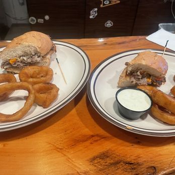 Buster's Restaurant & Saloon - Cheesesteak and onion rings - American Near Me - Hollister, Idaho