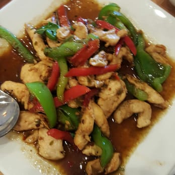 Simply Thai - Eggplant with Chicken. Except my eggplant was missing. Disappointing. - Thai Near Me - Newark, California Simply Thai - Eggplant with Chicken. Except my eggplant was missing. Disappointing. - Thai Near Me - Newark, California