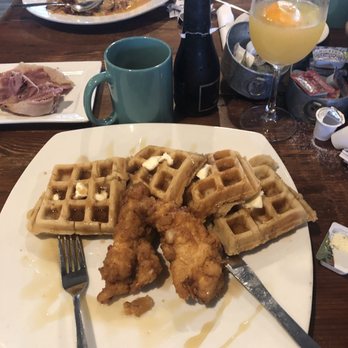 The Trading Post - Chicken and Waffles and shrimp and grits. - Southern Near Me - Emerald Isle, North Carolina The Trading Post - Chicken and Waffles and shrimp and grits. - Southern Near Me - Emerald Isle, North Carolina
