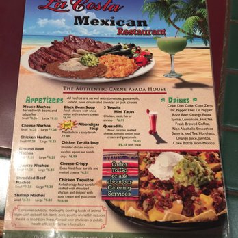 La Costa Restaurant - menu - Mexican Near Me - Sandy, Utah